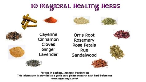 Magical healing herbs